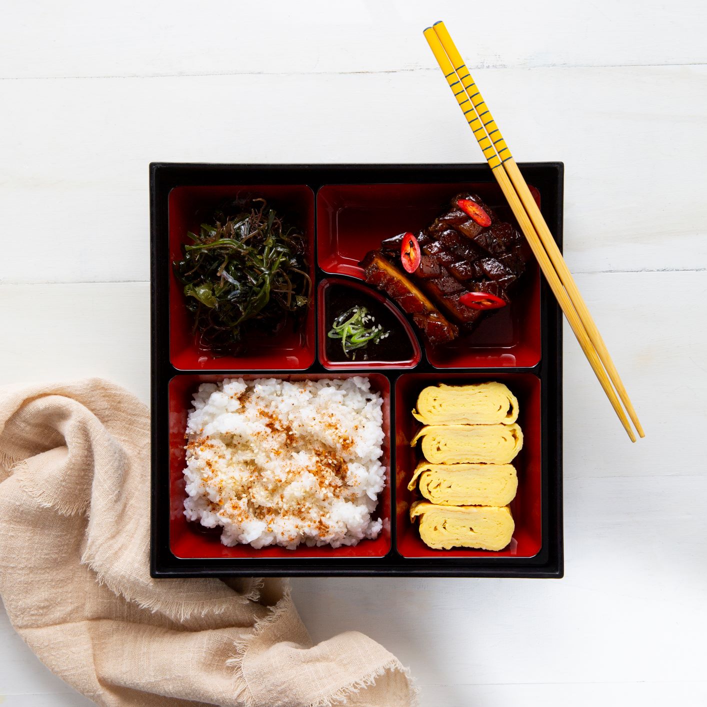 Boîte bento à la canadienne