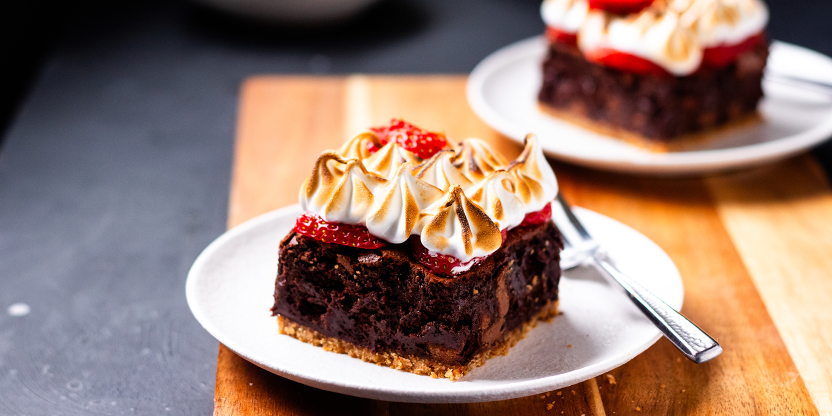 S'mores aux brownies chocolatés