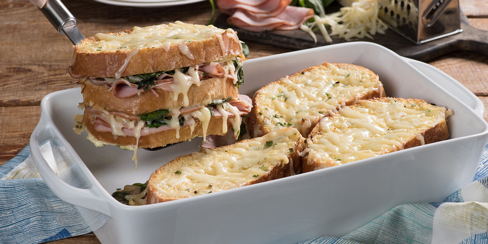 Croque-monsieur en casserole