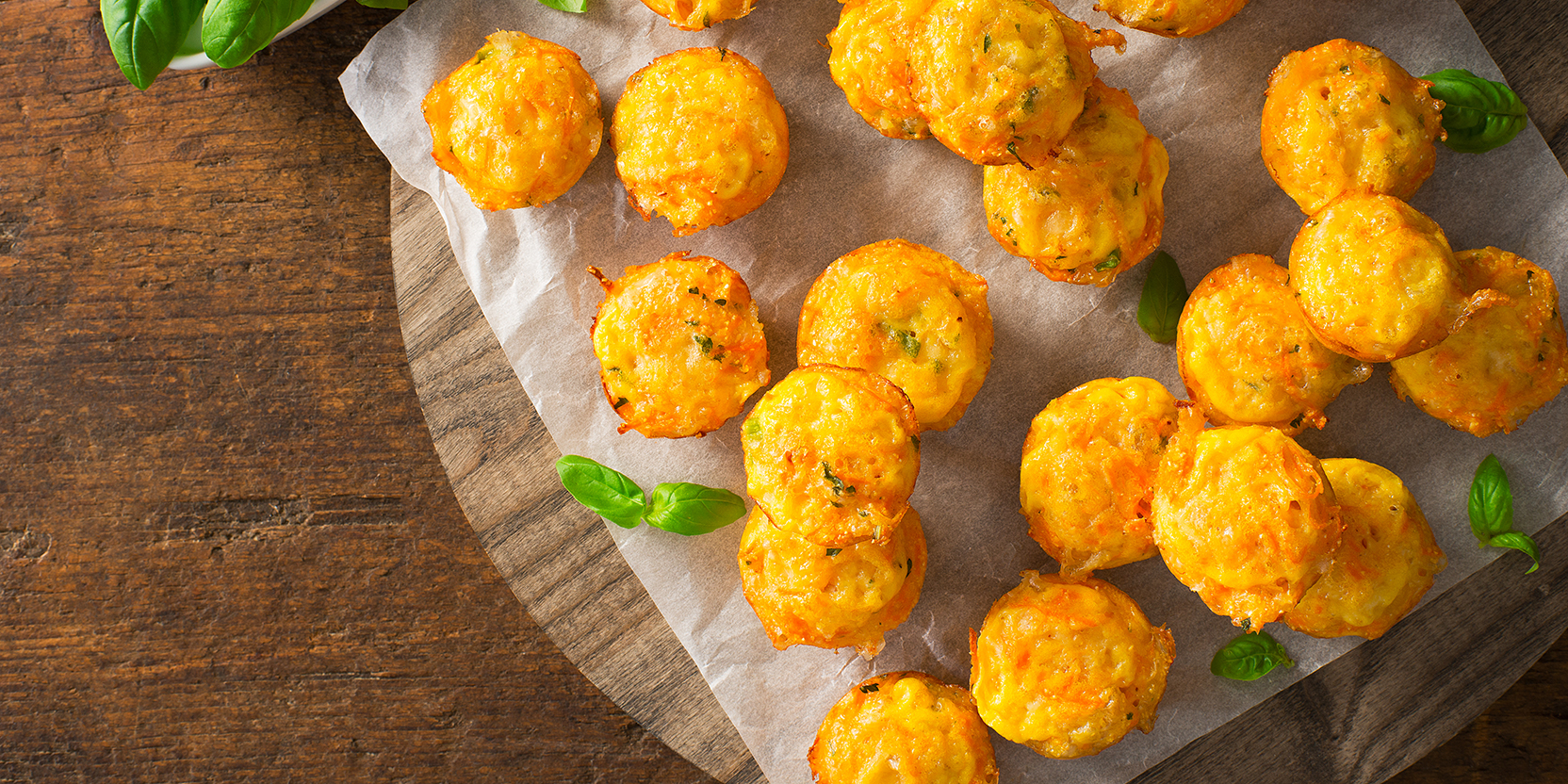 Miniquiches aux carottes sans croûte