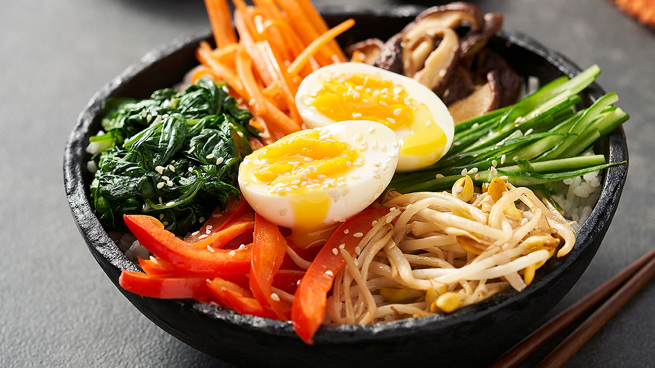 Bibimbap (bol de riz coréen)