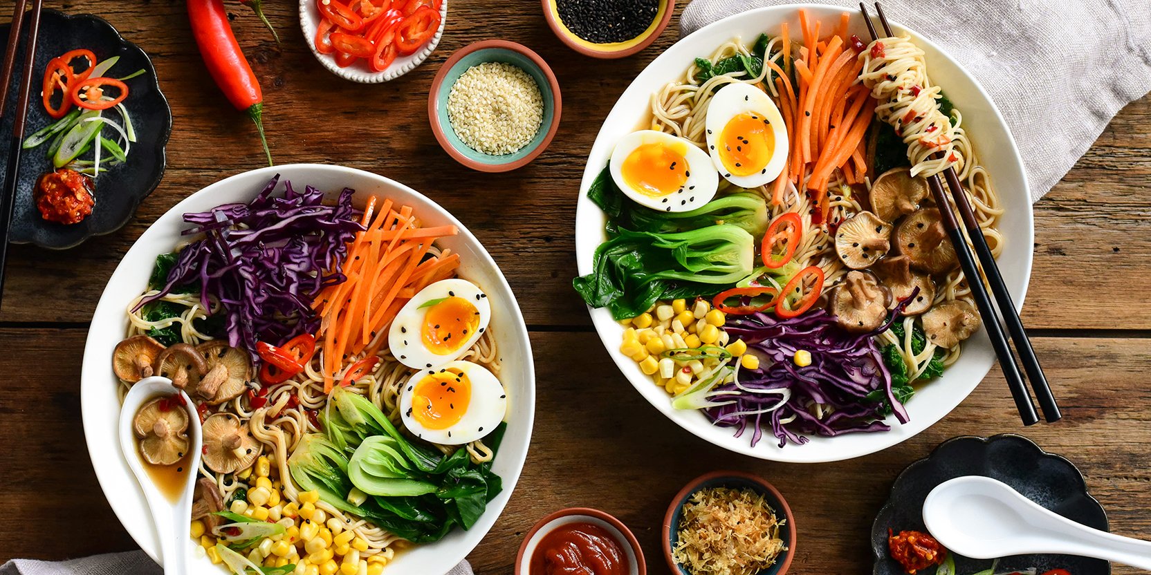 Nouilles ramen santé